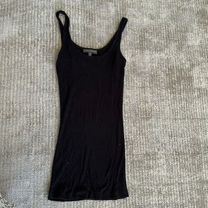 A Pea in the Pod long length black stretchy ribbed maternity tank XS